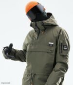 Dope Snow Eesti - mehed annok 2021 lumelaua jope Dope oliiviroheline/must B62VTF145 - Image 3