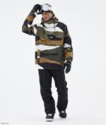 Dope Snow Eesti - mehed blizzard lumelaua jope Dope kulla oliivi killud B62VTF8 - Image 11