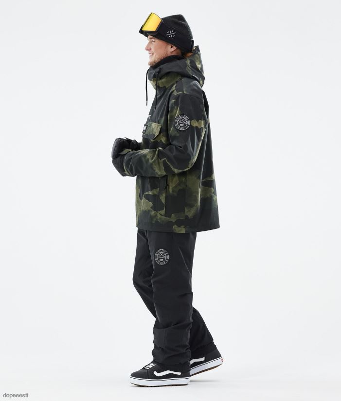 Dope Snow Eesti - mehed blizzard lumelaua jope Dope roheline kamu B62VTF47 - Image 5