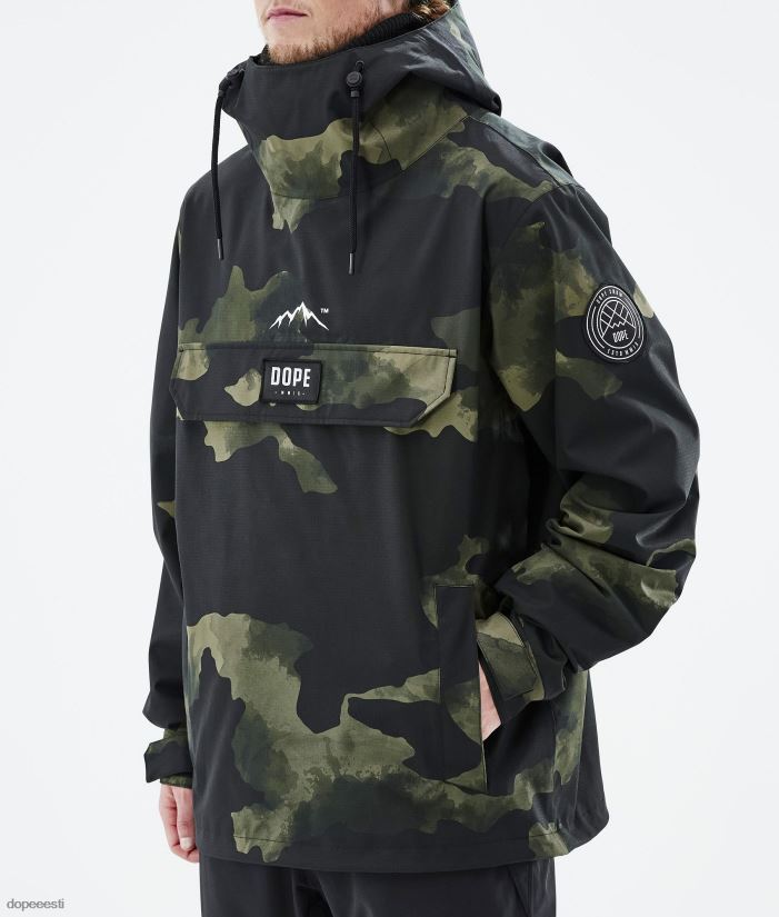 Dope Snow Eesti - mehed blizzard lumelaua jope Dope roheline kamu B62VTF47 - Image 9
