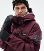 Dope Snow Eesti - mehed Blizzard täistõmblukuga 2021 lumelaua jope Dope Burgundia B62VTF140 - Image 6