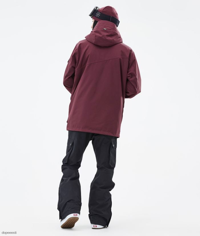 Dope Snow Eesti - mehed osav lumelaua jope Dope don Burgundia B62VTF33 - Image 7