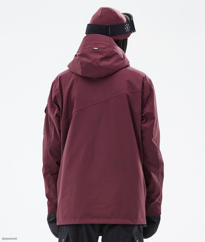 Dope Snow Eesti - mehed osav lumelaua jope Dope don Burgundia B62VTF33 - Image 9