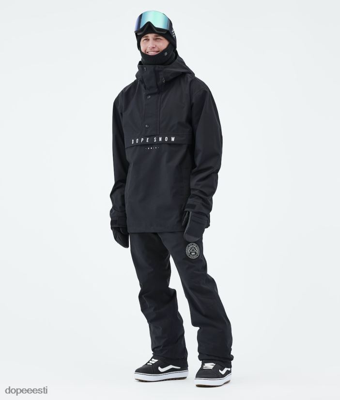 Dope Snow Eesti - mehed pärand 2021 lumelaua jope Dope must B62VTF121 - Image 4