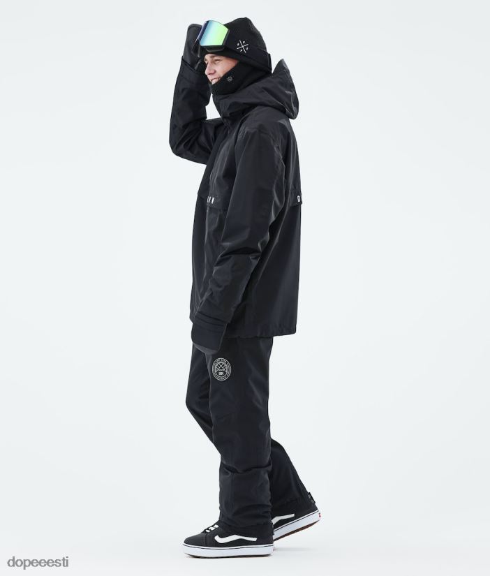 Dope Snow Eesti - mehed pärand 2021 lumelaua jope Dope must B62VTF121 - Image 5