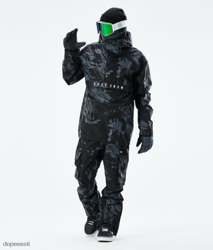 Dope Snow Eesti - mehed pärand 2021 lumelaua jope Dope värvi metalli siniseks B62VTF138 - Image 4