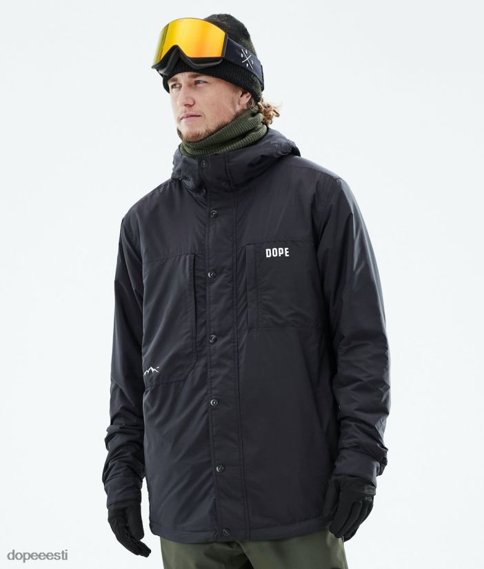 dope_snow_eesti_mehed_soojustatud_vahejope_dope_must_b62vtf149.jpg Dope Snow Eesti - mehed soojustatud vahejope Dope must B62VTF149 - Image 1