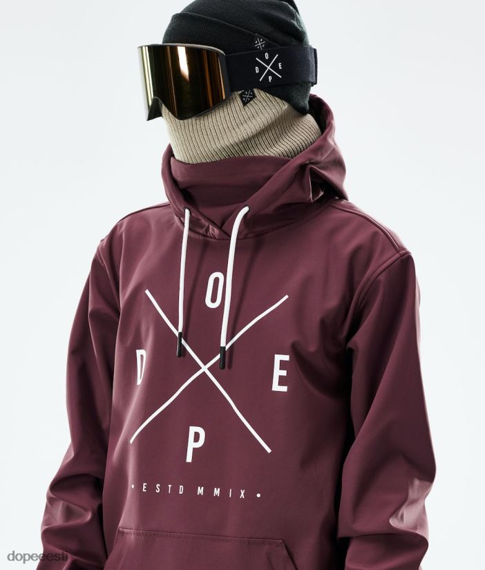Dope Snow Eesti - mehed Yeti 2021 lumelaua jope Dope 2x-up Burgundia B62VTF46 - Image 9