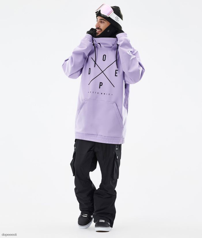 Dope Snow Eesti - mehed Yeti lumelaua jope Dope 2x üles pleekinud violetne B62VTF6 - Image 2