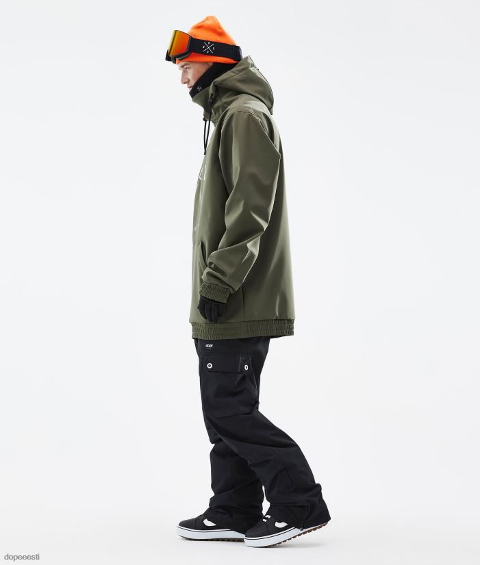 Dope Snow Eesti - mehed Yeti lumelaua jope Dope 2x-up oliiviroheline B62VTF38 - Image 4