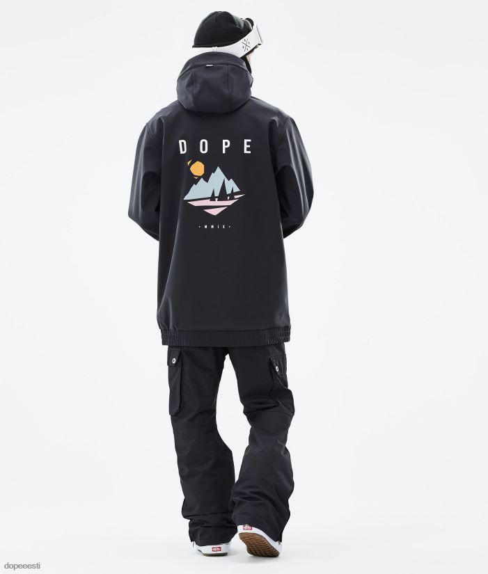Dope Snow Eesti - mehed Yeti lumelaua jope Dope mänd must B62VTF71 - Image 4