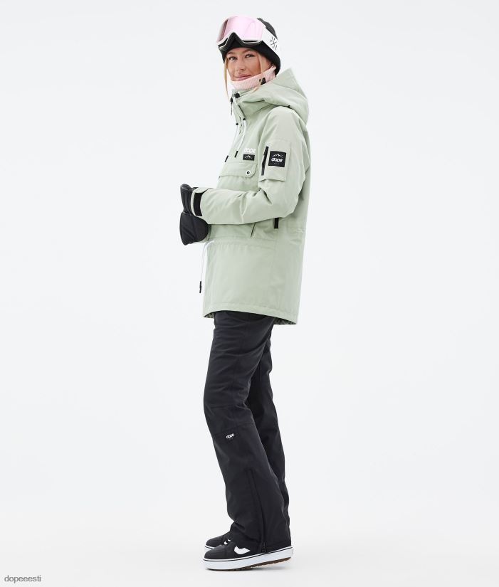 Dope Snow Eesti - naised annok w lumelaua jope Dope pehme roheline B62VTF566 - Image 5