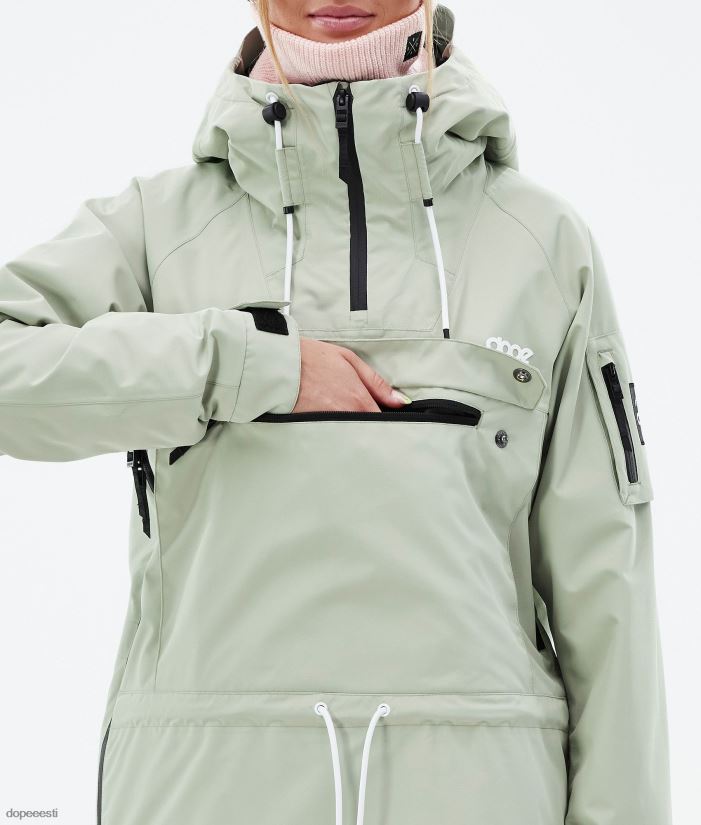 Dope Snow Eesti - naised annok w lumelaua jope Dope pehme roheline B62VTF566 - Image 10