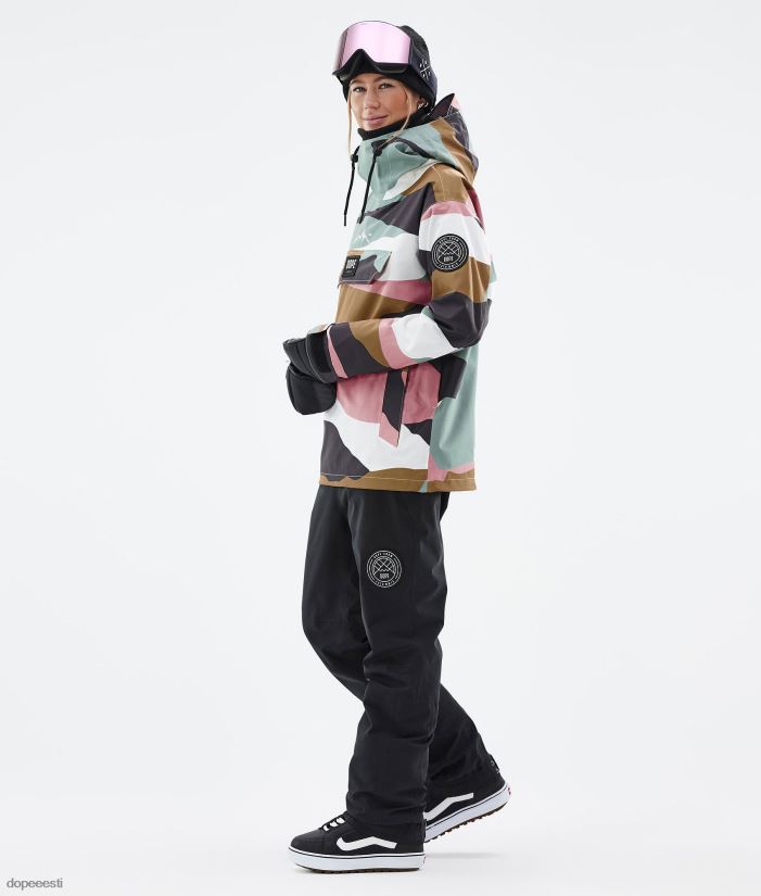Dope Snow Eesti - naised blizzard w lumelaua jope Dope killud kulla summutatud roosa B62VTF519 - Image 3