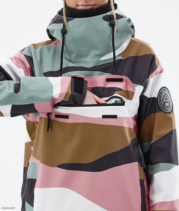 Dope Snow Eesti - naised blizzard w lumelaua jope Dope killud kulla summutatud roosa B62VTF519 - Image 10