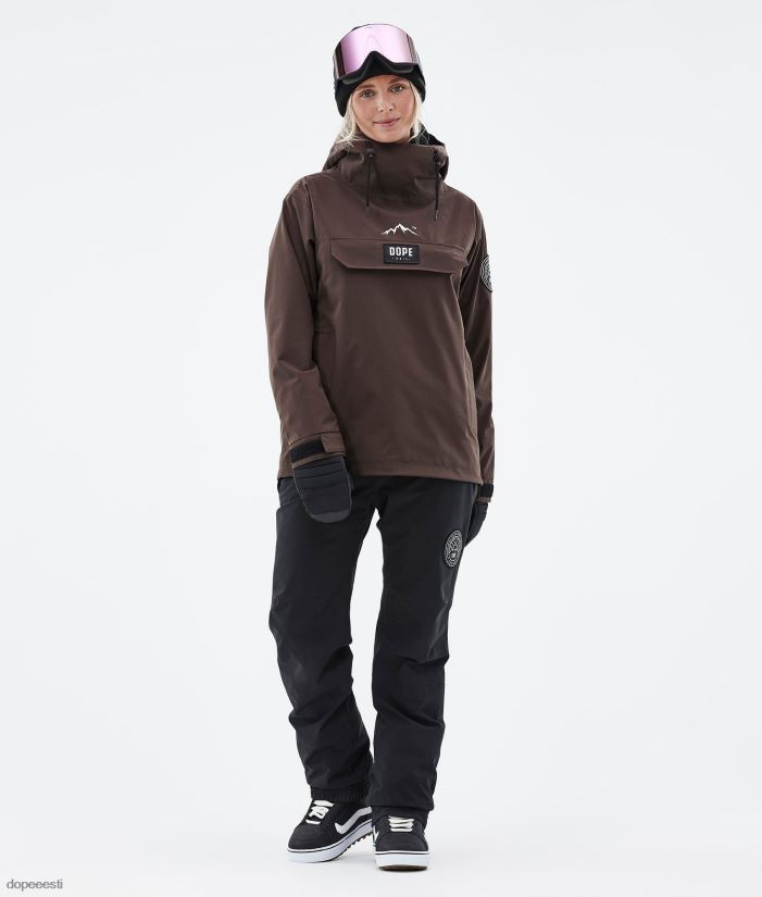 Dope Snow Eesti - naised blizzard w lumelaua jope Dope pruun B62VTF605 - Image 4