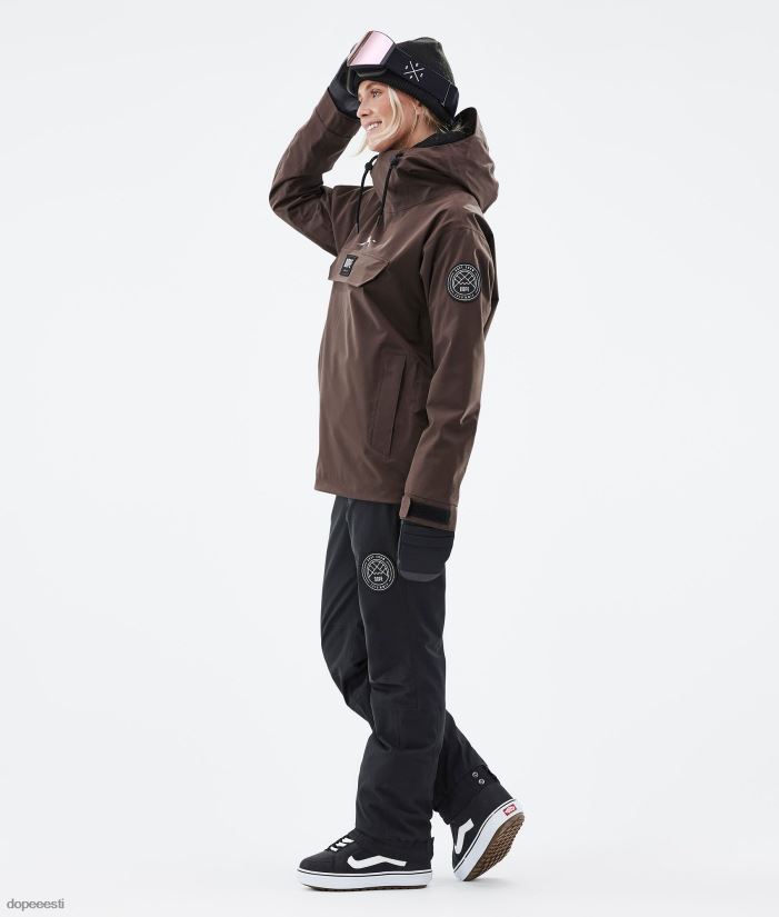 Dope Snow Eesti - naised blizzard w lumelaua jope Dope pruun B62VTF605 - Image 5