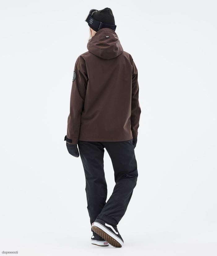 Dope Snow Eesti - naised blizzard w lumelaua jope Dope pruun B62VTF605 - Image 6