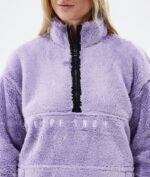 Dope Snow Eesti - naised kuhjaga fliisist kampsun Dope pleekinud violetne B62VTF806 - Image 2