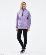 Dope Snow Eesti - naised kuhjaga fliisist kampsun Dope pleekinud violetne B62VTF806 - Image 9