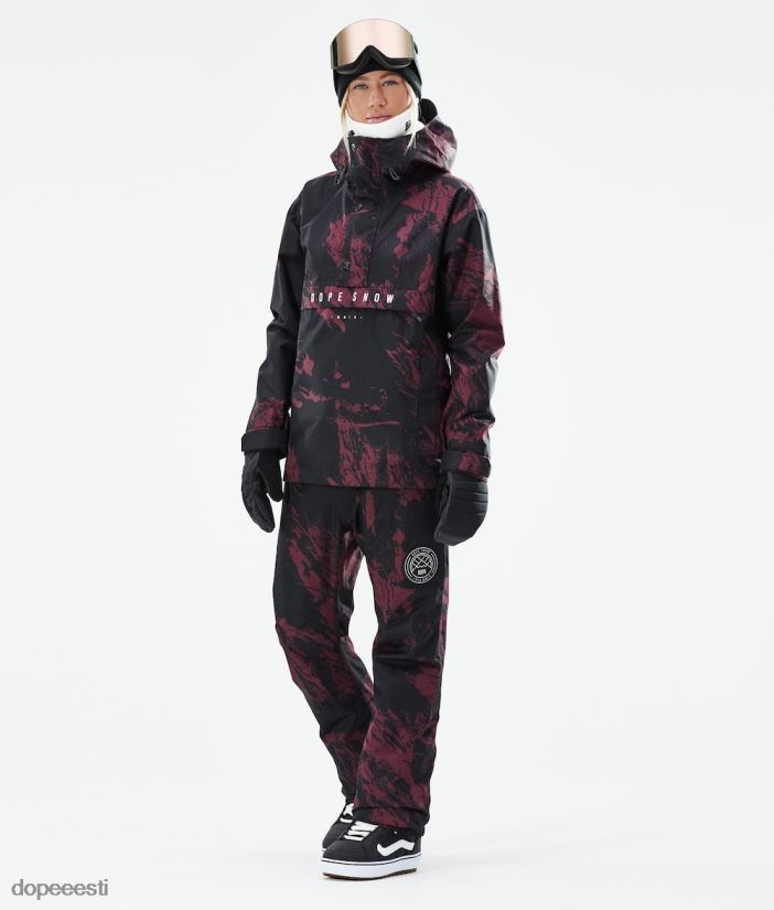 Dope Snow Eesti - naised legacy w 2021 lumelaua jope Dope värvige Burgundia B62VTF600 - Image 4