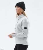 Dope Snow Eesti - naised mugav w fliisist kampsun Dope helehall B62VTF811 - Image 6