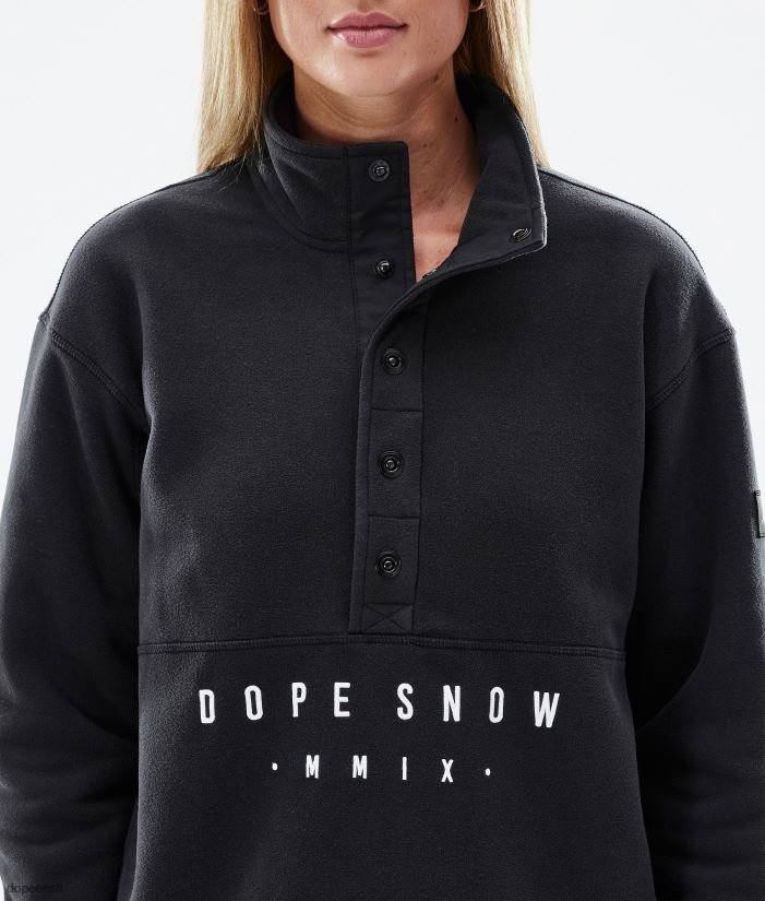 Dope Snow Eesti - naised mugav w fliisist kampsun Dope must B62VTF802 - Image 7