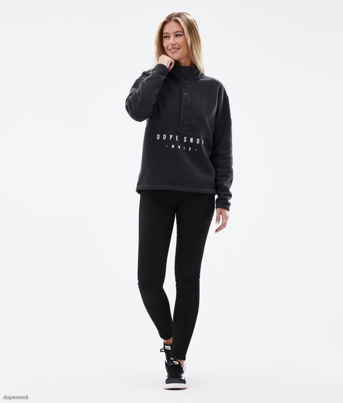 Dope Snow Eesti - naised mugav w fliisist kampsun Dope must B62VTF802 - Image 8