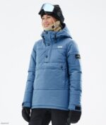 Dope Snow Eesti - naised puffer w lumelaua jope Dope sinine teras B62VTF549