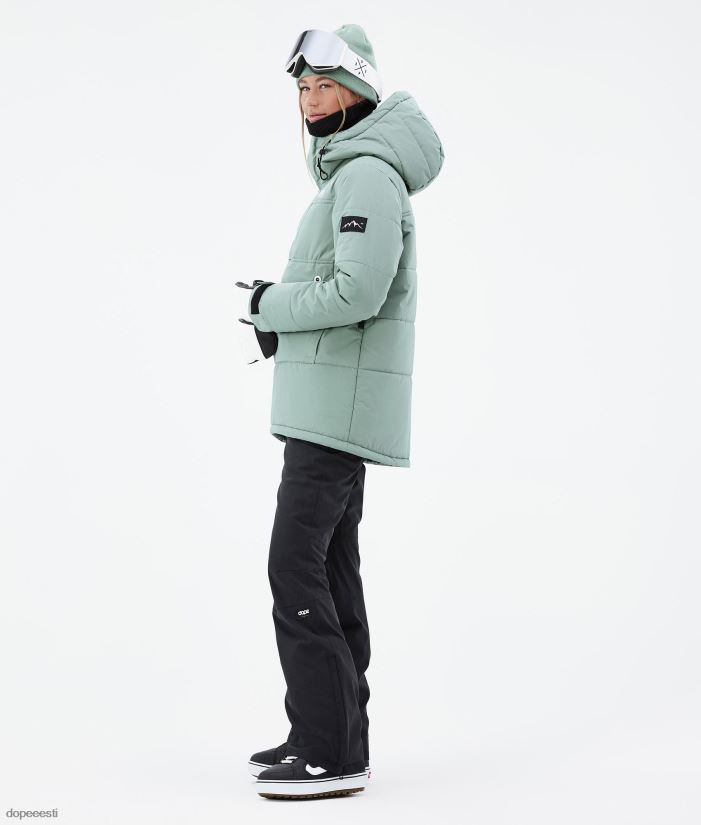 Dope Snow Eesti - naised puffer w lumelaua jope Dope tuhmunud roheline B62VTF528 - Image 3