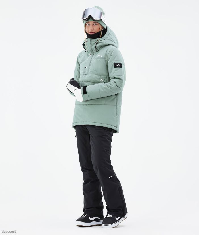 Dope Snow Eesti - naised puffer w lumelaua jope Dope tuhmunud roheline B62VTF528 - Image 4