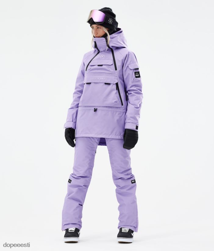 Dope Snow Eesti - naised sarnane w 2021 lumelaua jope Dope pleekinud violetne B62VTF646 - Image 4
