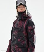 Dope Snow Eesti - naised sarnane w 2021 lumelaua jope Dope värvige Burgundia B62VTF555 - Image 2