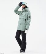 Dope Snow Eesti - naised sarnane w lumelaua jope Dope tuhmunud roheline B62VTF537 - Image 9