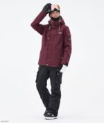 Dope Snow Eesti - naised vilunud lumelaua jope Dope Burgundia B62VTF544 - Image 3