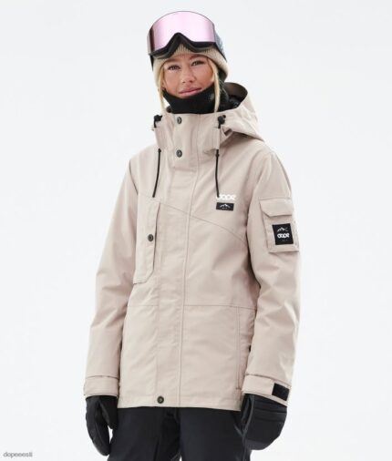 Dope Snow Eesti - naised vilunud lumelaua jope Dope liiv B62VTF684