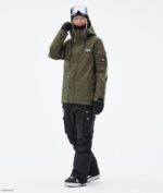 Dope Snow Eesti - naised vilunud lumelaua jope Dope oliiviroheline B62VTF529 - Image 5