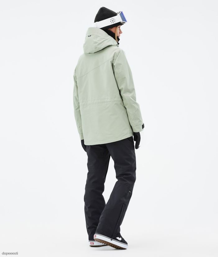 Dope Snow Eesti - naised vilunud lumelaua jope Dope pehme roheline B62VTF530 - Image 7