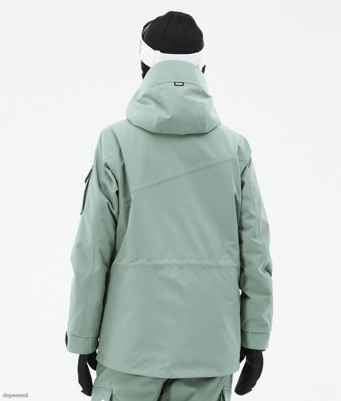 Dope Snow Eesti - naised vilunud lumelaua jope Dope tuhmunud roheline B62VTF511 - Image 7