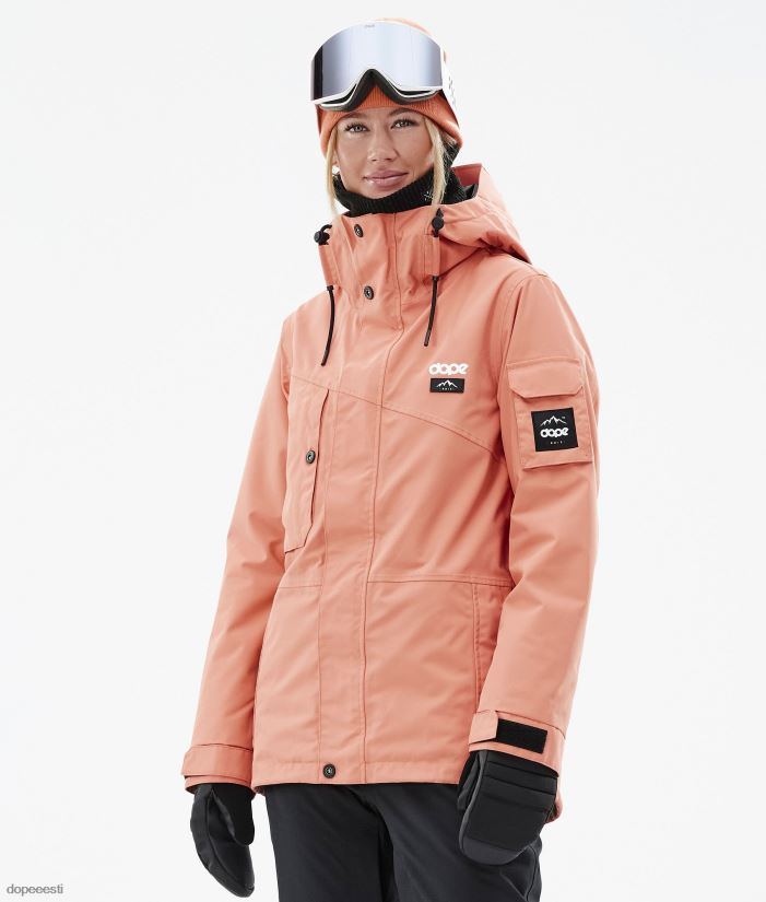 dope_snow_eesti_naised_vilunud_lumelaua_jope_dope_virsik_b62vtf534.jpg Dope Snow Eesti - naised vilunud lumelaua jope Dope virsik B62VTF534 - Image 1