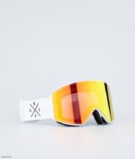 Dope Snow Eesti -sihikuga suusaprillid Dope valge valge punase peegliga B62VTF256